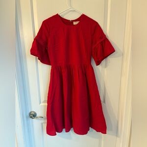 Rachel Parcell Vibrant Red Dress